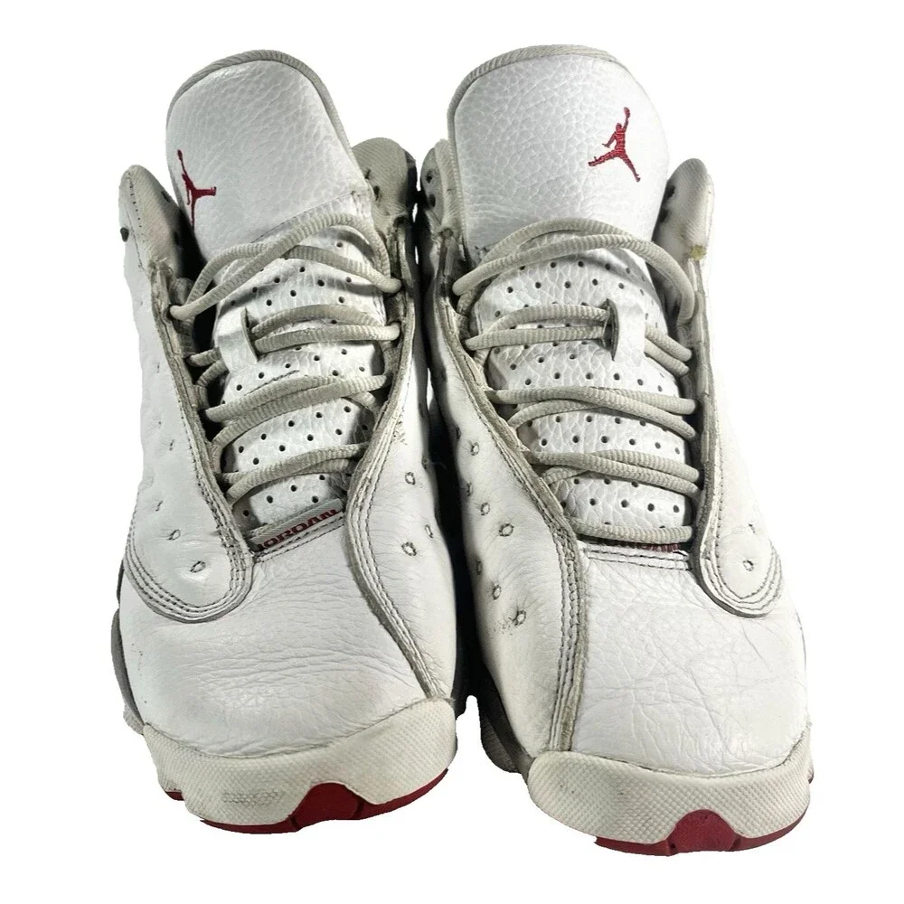 Nike Air Jordan 13 Retro Kids 4.5Y Wolf White & Grey Sneakers DJ3003-160